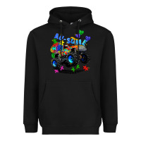 Black monster truck au some Heavyweight Hoodie - Zillion Design Studio