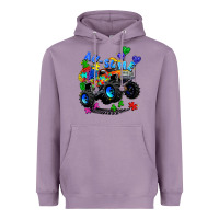 Lavender monster truck au some Heavyweight Hoodie - Zillion Design Studio
