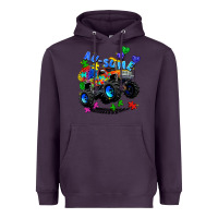 Plum monster truck au some Heavyweight Hoodie - Zillion Design Studio
