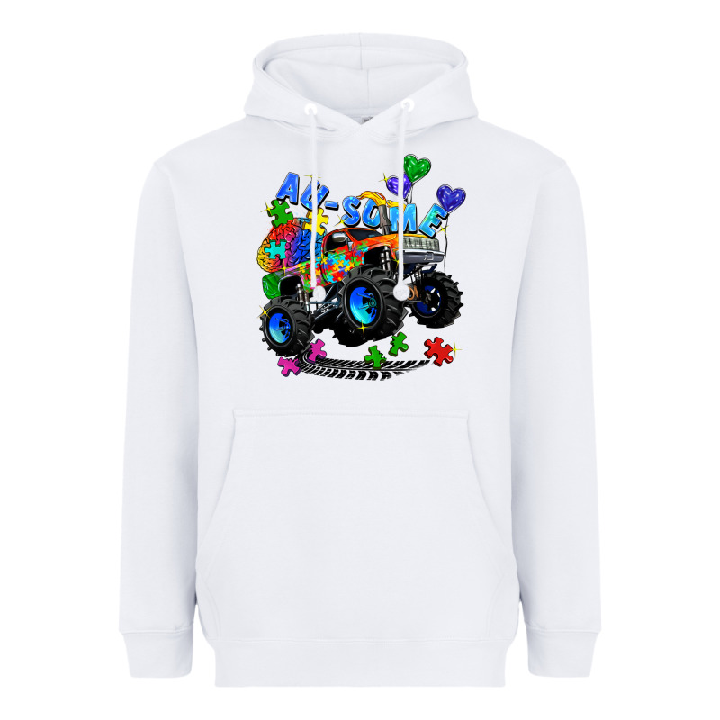 Monster Truck Au Some Heavyweight Hoodie by Zillion Design Studio | Teevron