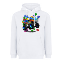 White monster truck au some Heavyweight Hoodie - Zillion Design Studio