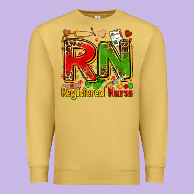 Registered Nurse Juneteenth Premium Sweatshirt Designed By Zillion Design Studio