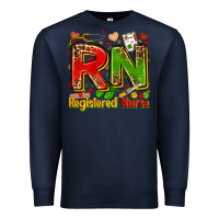 Navy registered nurse juneteenth Premium Sweatshirt - Zillion Design Studio