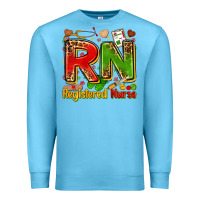 Ocean Blue registered nurse juneteenth Premium Sweatshirt - Zillion Design Studio