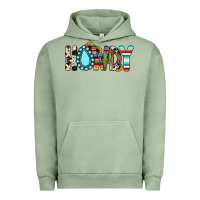 Pigment Oil Green howdy Urban Hoodie - JahusDesignShop