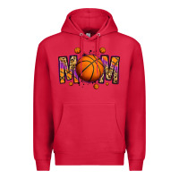 Cardinal basketball mom Premium Hoodie - Jasminsmagicworld