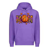 Purple basketball mom Premium Hoodie - Jasminsmagicworld