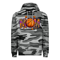Slate Camo basketball mom Premium Hoodie - Jasminsmagicworld