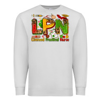Dove Grey licensed practical nurse Premium Sweatshirt - Zillion Design Studio