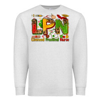 Oatmeal Heather licensed practical nurse Premium Sweatshirt - Zillion Design Studio