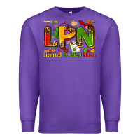 Purple licensed practical nurse Premium Sweatshirt - Zillion Design Studio