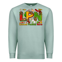 Seafoam licensed practical nurse Premium Sweatshirt - Zillion Design Studio
