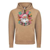 Vintage Coffee merry christmas santa Vintage Hoodie - AdoDesignShop