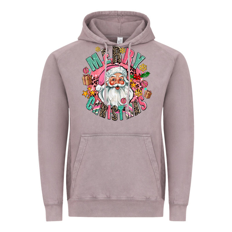 Merry Christmas Santa Vintage Hoodie by AdoDesignShop | Teevron