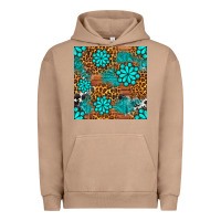 Pigment Burro leopard gemstone seamless pattern Urban Hoodie - BundleAndBundleShop