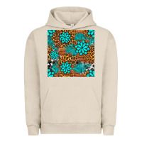 Pigment French Oak leopard gemstone seamless pattern Urban Hoodie - BundleAndBundleShop