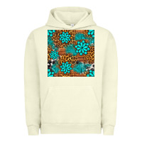 Pigment Pistachio leopard gemstone seamless pattern Urban Hoodie - BundleAndBundleShop