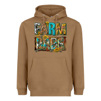 Toasted Coconut western farm babe Heavyweight Hoodie - texasbilliewilder