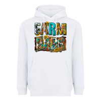 White western farm babe Heavyweight Hoodie - texasbilliewilder