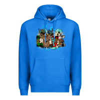 True Royal love wood slice ornament Premium Hoodie - JahusDesignShop