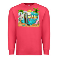 Cardinal summer caravan Premium Sweatshirt - texasbilliewilder