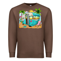 Chestnut summer caravan Premium Sweatshirt - texasbilliewilder