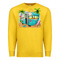 Lemon summer caravan Premium Sweatshirt - texasbilliewilder