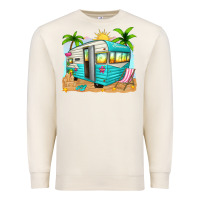 Sandshell summer caravan Premium Sweatshirt - texasbilliewilder