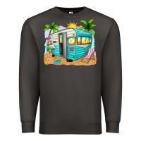 Smoke summer caravan Premium Sweatshirt - texasbilliewilder