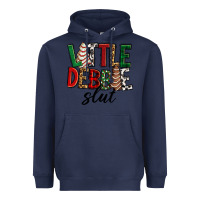 Navy Little debbie slut Christmas Heavyweight Hoodie - RanaPortraitStore