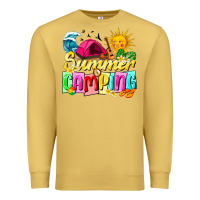 Antique Gold summer camping Premium Sweatshirt - texasbilliewilder