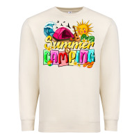 Summer Camping Premium Sweatshirt | Teevron