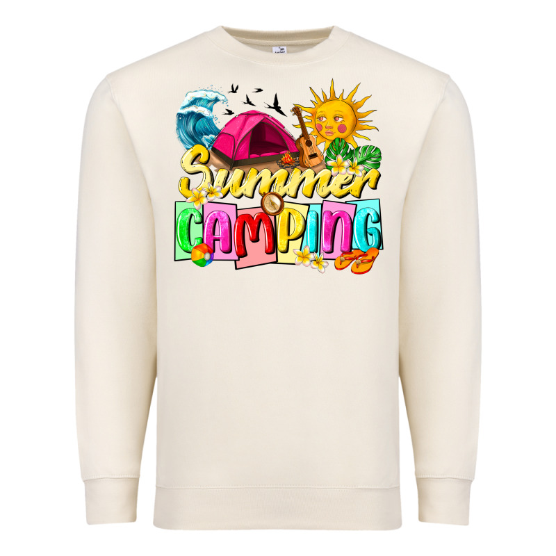 Summer Camping Premium Sweatshirt by texasbilliewilder | Teevron