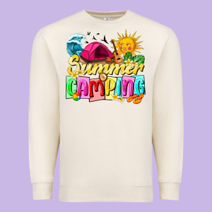 Summer Camping Premium Sweatshirt Designed By Texasbilliewilder