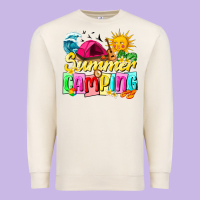 Summer Camping Premium Sweatshirt Designed By Texasbilliewilder