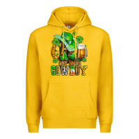 Lemon one lucky  cowboy with hat and boots Premium Hoodie - AdoDesignShop