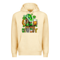 Pina Colada one lucky  cowboy with hat and boots Premium Hoodie - AdoDesignShop