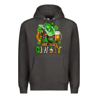 Smoke one lucky  cowboy with hat and boots Premium Hoodie - AdoDesignShop
