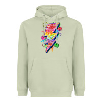 Matcha lightning bolt autism Heavyweight Hoodie - Zillion Design Studio
