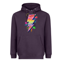 Plum lightning bolt autism Heavyweight Hoodie - Zillion Design Studio