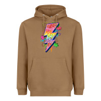 Toasted Coconut lightning bolt autism Heavyweight Hoodie - Zillion Design Studio