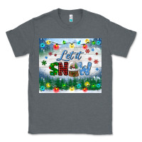 Charcoal Heather let it snow tumbler Classic Tee - BundleAndBundleShop