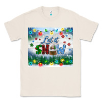 Natural let it snow tumbler Classic Tee - BundleAndBundleShop