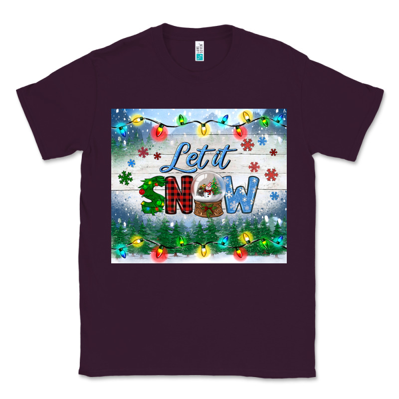 Let It Snow Tumbler Classic Tee by BundleAndBundleShop | Teevron