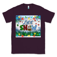 Plum let it snow tumbler Classic Tee - BundleAndBundleShop