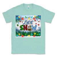 Seafoam let it snow tumbler Classic Tee - BundleAndBundleShop