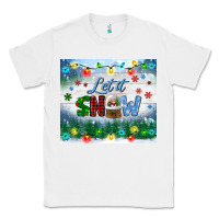 White let it snow tumbler Classic Tee - BundleAndBundleShop