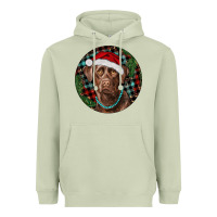 Matcha Labrador Retriever Christmas Heavyweight Hoodie - RanaPortraitStore