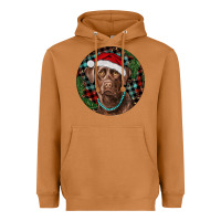 Meerkat Labrador Retriever Christmas Heavyweight Hoodie - RanaPortraitStore