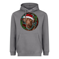 Storm Labrador Retriever Christmas Heavyweight Hoodie - RanaPortraitStore